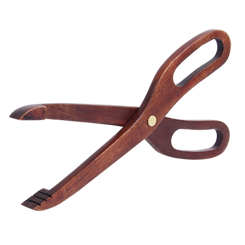 

Wooden Food Clip Kitchen Household Barbecue Food Clip Dessert Pastry Bread Clip Scissors Clip