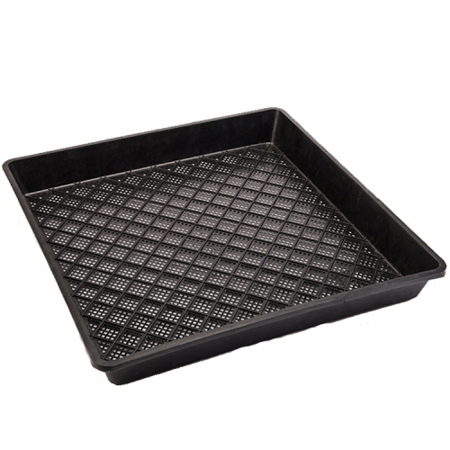 

10 PCS Thicken Sprout Seedling Tray Bean Sprout Box Planting Pot, Size: Square Plate 42x42x5cm