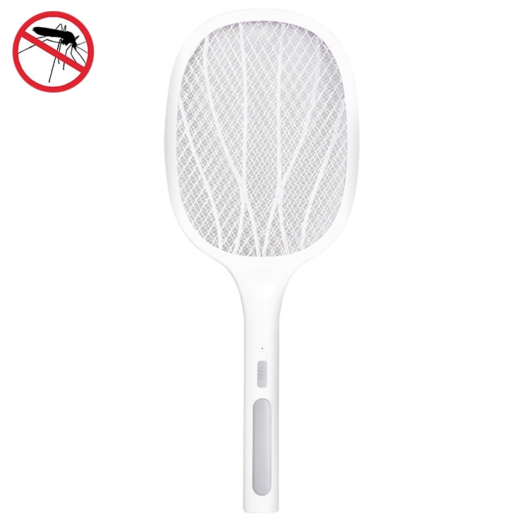 

Electrical Mosquito Swatter Mosquito Killer Two-In-One USB Rechargeable Household Electrical Mosquito Swatter, Colour: LEDx3 Gray (Handle Charging)