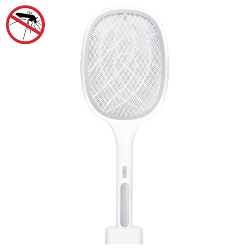 

Electrical Mosquito Swatter Mosquito Killer Two-In-One USB Rechargeable Household Electrical Mosquito Swatter, Colour: LEDx6 Gray (Base Charging)