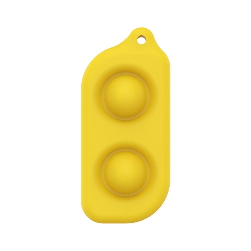 

3 PCS Decompression Toy Vent Keychain, Colour: Car key Yellow