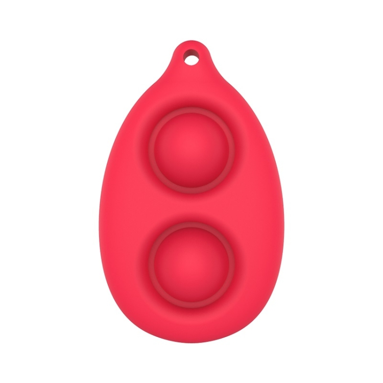 

3 PCS Decompression Toy Vent Keychain, Colour: Water Drop Red
