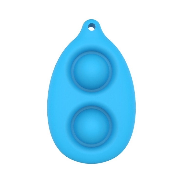 

3 PCS Decompression Toy Vent Keychain, Colour: Water Drop Blue