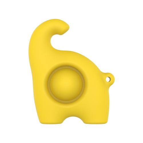 

3 PCS Decompression Toy Vent Keychain, Colour: Elephant Yellow