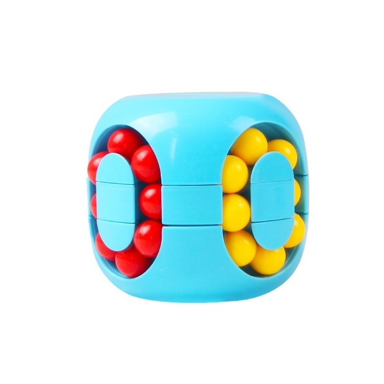 

2 PCS Children Puzzle Decompression Cube Ball Toy Piggy Bank(Blue)