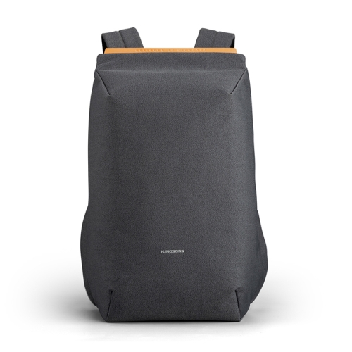 

KINGSONS KS3207W Student Shoulders Bag Computer Backpack with External USB Port(Dark Gray)