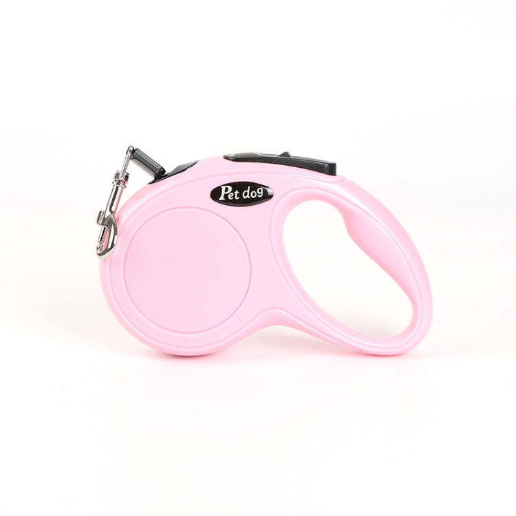 

Pet Leash Automatic Retractable Dog Leash 3m(Pink)