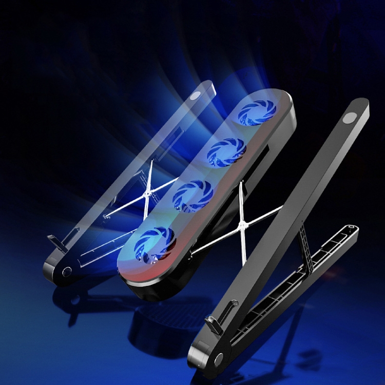 

XX-NU66 Laptop Bracket Folding Radiator Exhaust Cooling Fan
