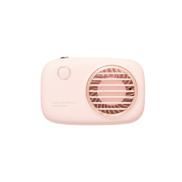 

YJ191042 Lazy Hanging Neck Fan Portable Outdoor Handheld Mini Fan(Pink)