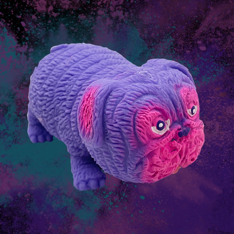 

3 PCS Unzip Dog Patches Dog Pinch Into Toys To Reduce Spin Shadow Dog(Purple)