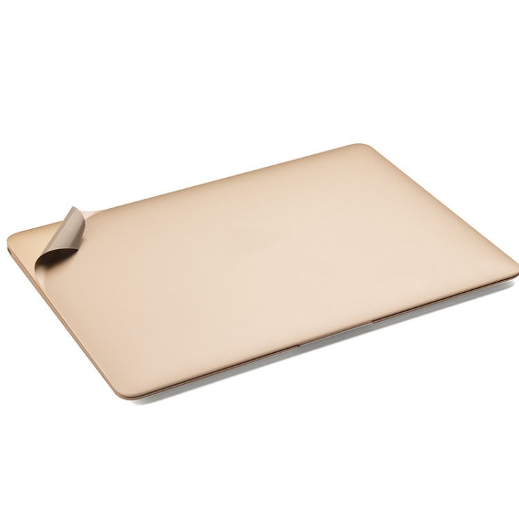 

JRC Laptop Film Computer Top Shell Body Protection Sticker For MacBook Air 13.3 inch A1466 (2012 - 2017)(Champagne Gold)
