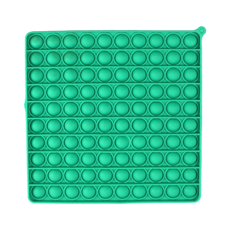 

2 PCS Large Size Child Mental Arithmetic Desktop Educational Toys Silicone Pressing Board Game, Style: Square (Dark Green)
