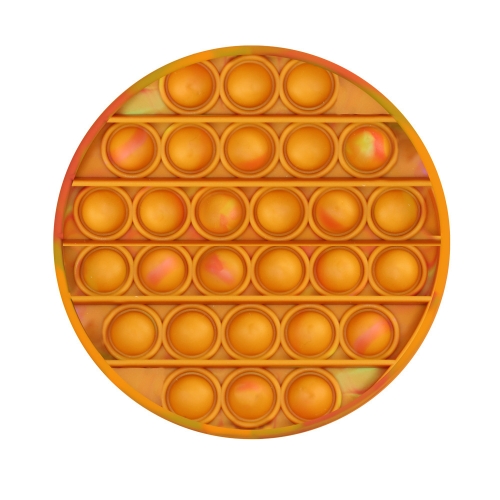 

3 PCS Child Mental Arithmetic Desktop Educational Toys Silicone Pressing Board Game, Style: Round 4