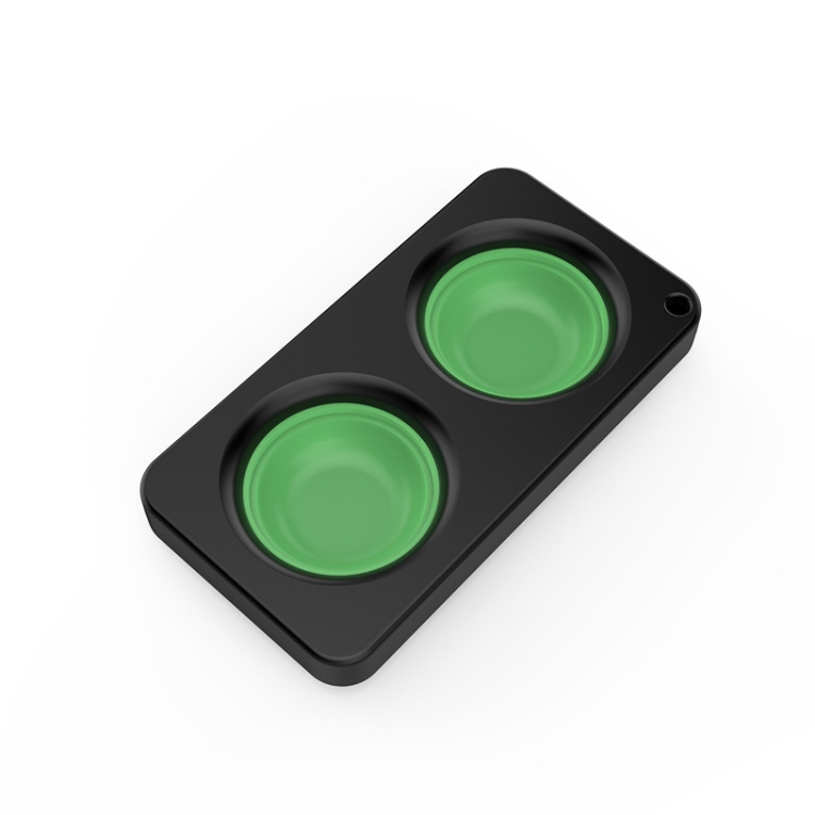 

8 PCS Mini Finger Bubble Toys Silicone Keychain Pendant Toys, Specification: 2 Models (Black Green)