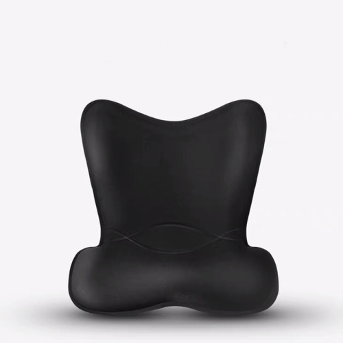 

Petal Beautiful Buttocks Correction Seat Cushion Sedentary Waist Guard Anti-Hunchback Cushion, Size: Free Szie(Black)