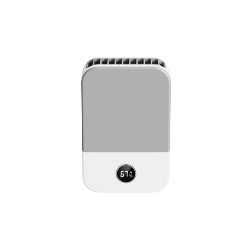

DQ205 Summer Mini Hanging Neck Fan USB Portable Student Silent High Wind Bladeless Fan(White)