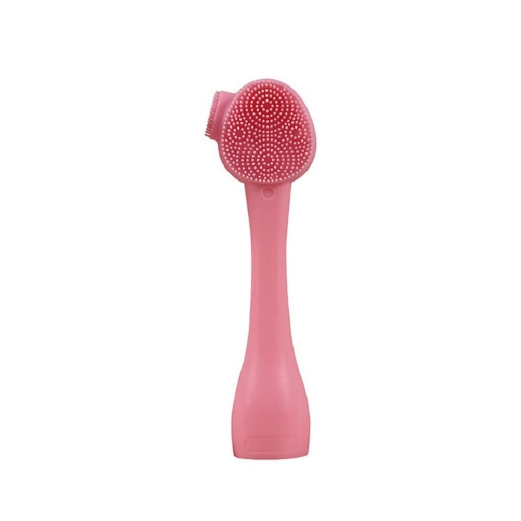 

7 PCS Hand-Held Silicone Cleansing Brush And Mask Brush Pink Single Head