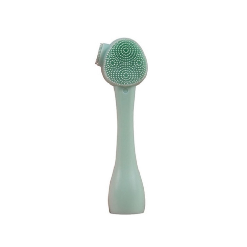 

7 PCS Hand-Held Silicone Cleansing Brush And Mask Brush Green Single Head