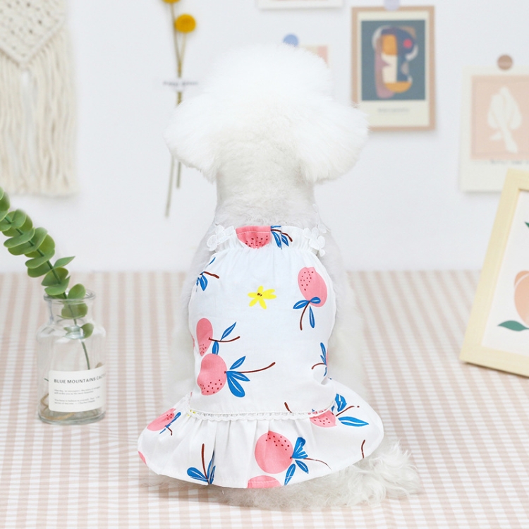

Pet Clothing Dog Cat Dress Bayberry Skirt, Size: XL(Pink)