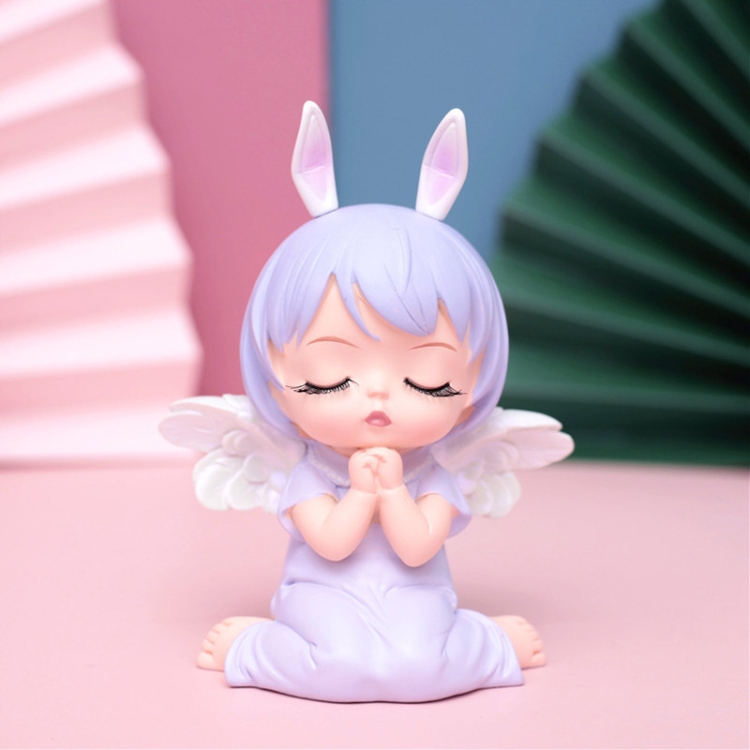 

B82880 Room Decoration Atmosphere Night Light Bedside Lamp Ornaments, Colour: Large Purple