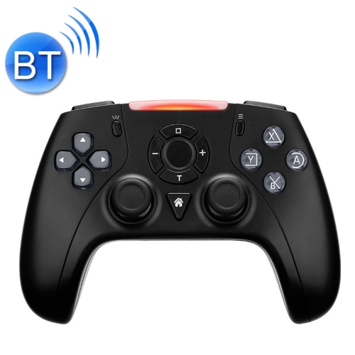 

S02 Wireless Bluetooth Burst 6-Axis Gyroscope Game Handle For Switch Pro(Black)