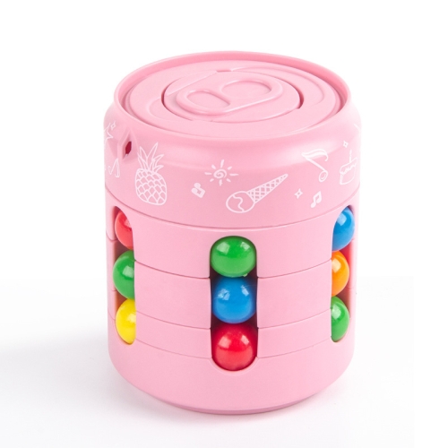

2 PCS Mining Pressure Cans Magic Cube Children Intellectual Development Toys( Macar Pink )