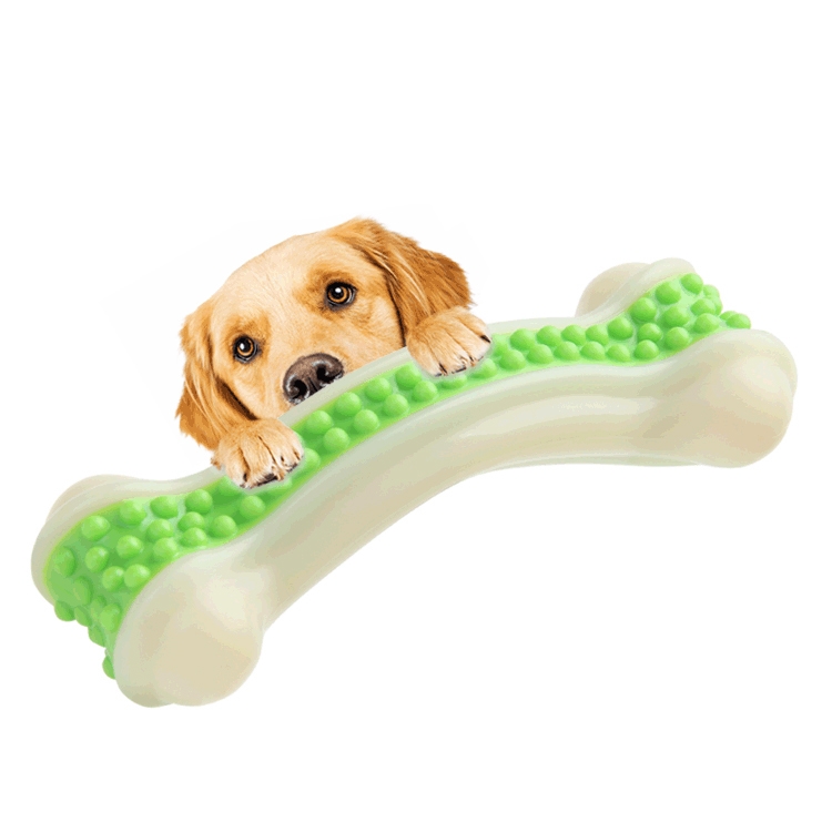

Pet Toy Molar Stick Pet Nylon Meat Flavor Dog Toy Bones, Specification: Medium