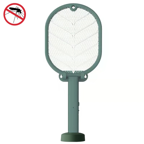 

XH-11A USB Electric Mosquito Swatter Purple Light Mosquito Trap Household Mosquito Killer, Colour: Summer Green (Wall + Base)