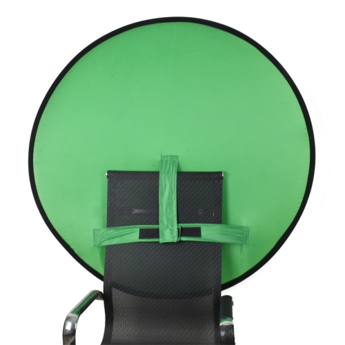 

75cm EY-068 Green Background Cloth Folding ID Photo Green Screen Video Backdrop Board For E-Sports Chair