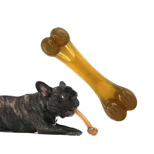 

Nylon PU Dog Molar Stick Cleaning Dog Bite Toy, Specification: Small Arched Bone