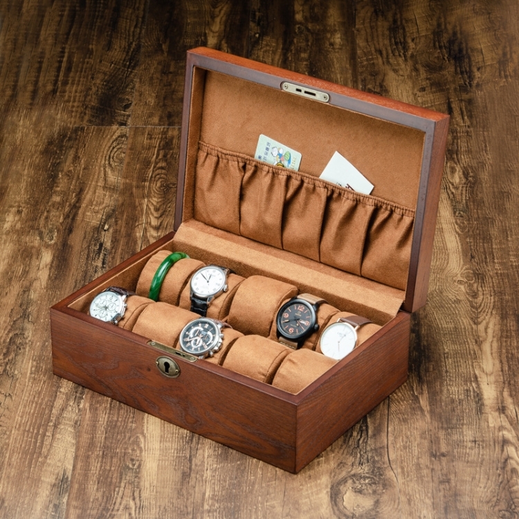 

10 Epitope Wooden Watch Box Jewelry Watch Collection Display Storage Box