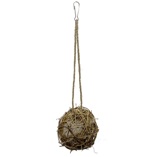 

3 PCS Parrot Toy Sepak Takraw Cotton Bite Ball Relieves Boredom And Prevents Biting Hair, Specification: 15cm