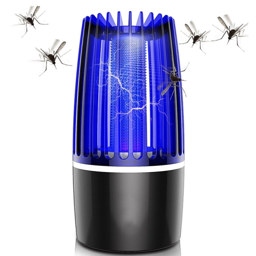 

ALE-MWD-008 Home Bedroom Mute Mosquito Trap Mosquito Lamp Outdoor Non-Radiation Fly Mosquito Repellent, Product specifications: Direct Type(Black)