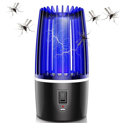 

ALE-MWD-008 Home Bedroom Mute Mosquito Trap Mosquito Lamp Outdoor Non-Radiation Fly Mosquito Repellent, Product specifications: Charging Type 2000 MAH(Black)