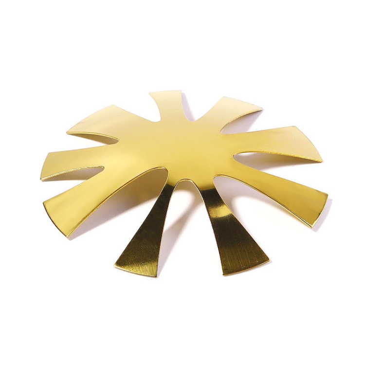 

6 PCS Nail Art Tool Crystal Nail Making Plastic Steel Plate Model, Specification: Gold