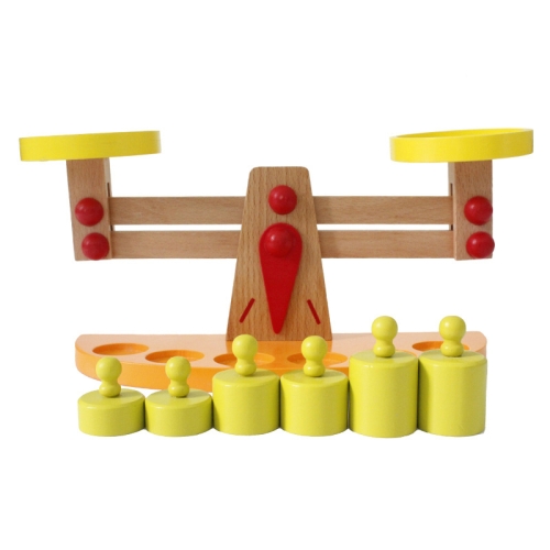 

Children Wooden Balance Scale Early Education Puzzle Parent-Child Interactive Toy