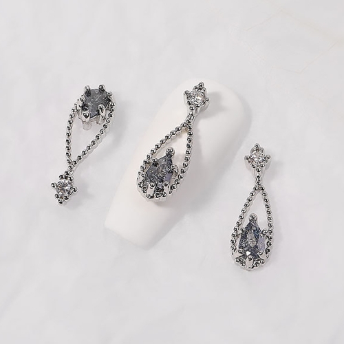 

8 PCS Nail Art Zircon Three-Dimensional Nail Diamond Diy Crystal Flat Bottom Diamond Finished Decoration, Specification: 1890