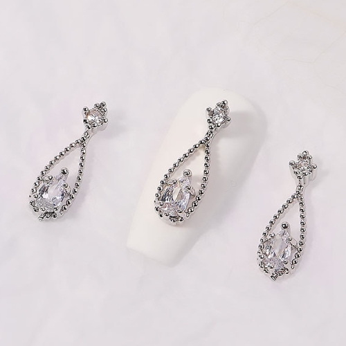 

8 PCS Nail Art Zircon Three-Dimensional Nail Diamond Diy Crystal Flat Bottom Diamond Finished Decoration, Specification: 1891