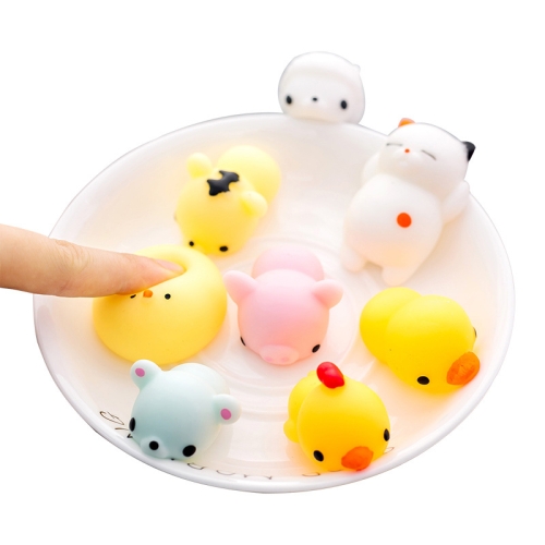 

45 PCS Cute Animal Pinching Toys Tricky Toys Vent Balls, Random Delivery