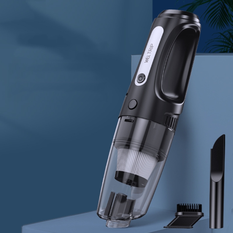 

WELTRIP V11 Car Vacuum Cleaner High Suction Portable Hand-Held Vacuum Cleaner Wireless Black