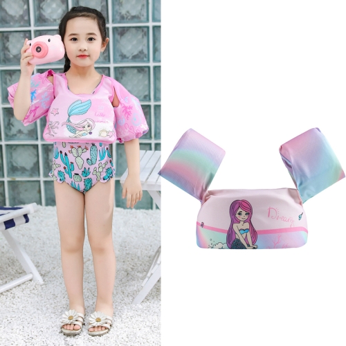 

Children Swimming Foam Arm Ring Baby Swimming Equipment Floating Ring Water Sleeve Buoyancy Vest(Colorful Savory)