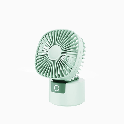 

Desktop Fan Detachable Handheld Dormitory Home Out Portable USB Popsicle Fan, Colour: Shook Head Green