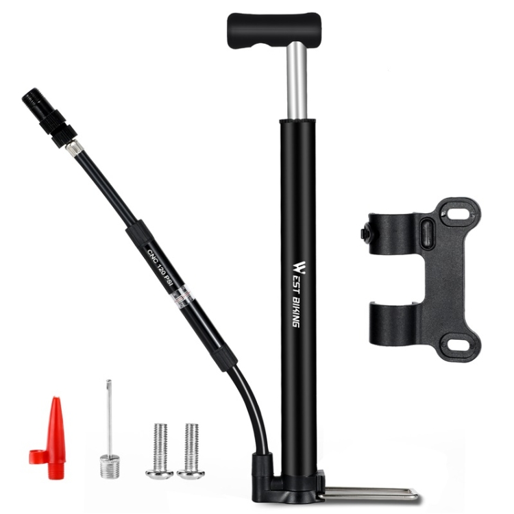 

WEST BIKING High Pressure Bicycle Vertical Pump With Barometer
