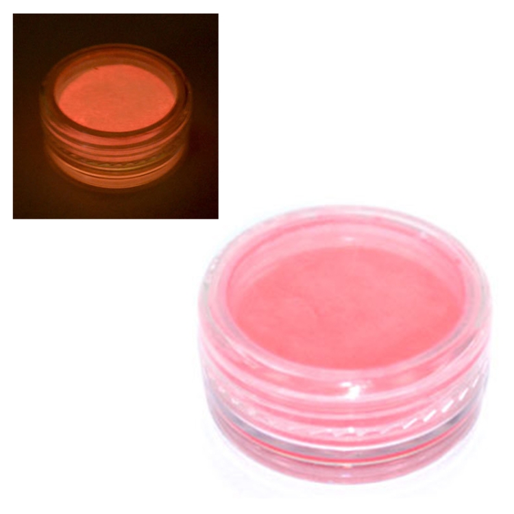 

3 PCS Neon Phosphor Powder Nail Glitter Powder(YGF03 Pink)