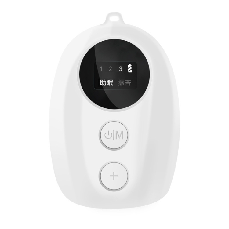 

Micro-Current Vibration Hand Holding Sleep Instrument Smart Fast Sleeping Sleep Aid(White)