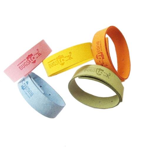 

10 PCS BUGS Mosquito Repellent Bracelet Mosquito Ring Outdoor Mosquito Bracelet Color Random Delivery, Style: Bugslock