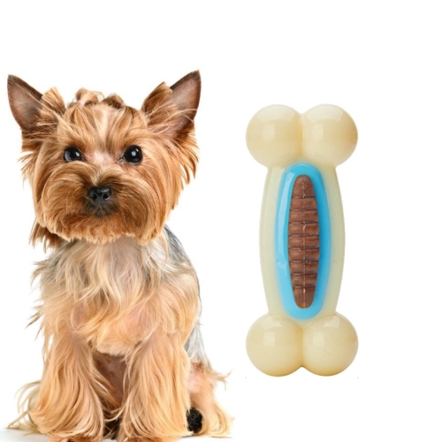 

Dog Bite Resistant Molar Toy Nylon Bite Replacement Food Device, Specification: Large Nylon Bone