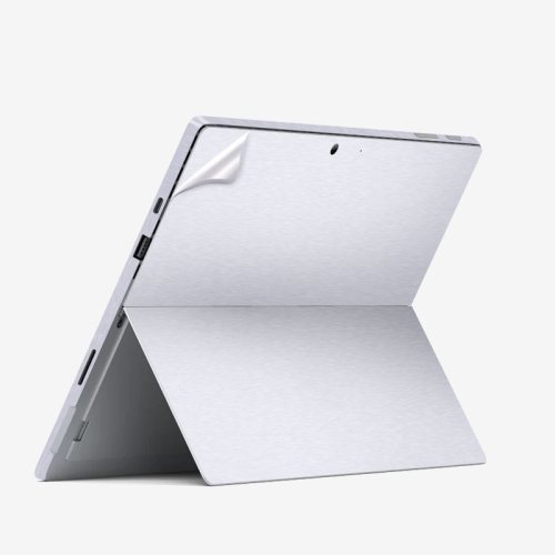 

Notebook Shell Protection Sticker For Microsoft Surface Pro 7 (Back A+Border Silver Drawing)