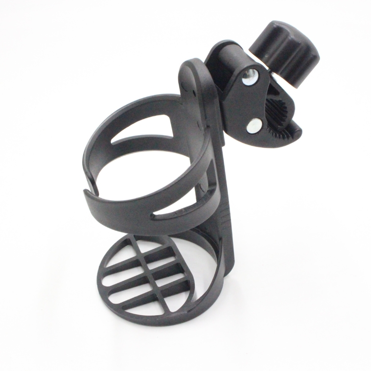 

2 PCS Baby Stroller Universal Cup Braking Bottle Rack Children Car Bicycle Kettles Cup Holder(Black)
