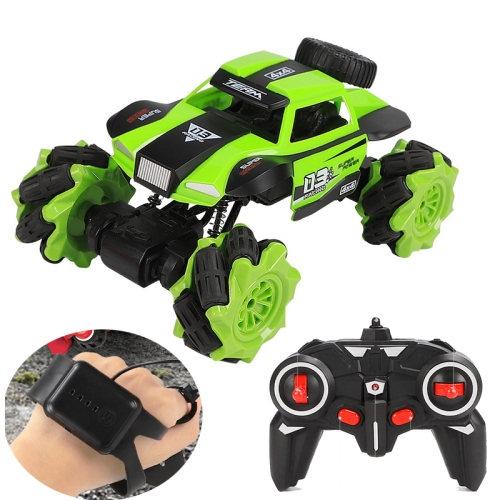 

CX-60 2.4G Remote Control Truck Speed Drift Car Toy Cross-Country Racing Double Remote (Green)